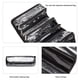 thumbnail image 5 of Bolsa de maquillaje Royalfair, enrollable, de viaje, negra, para mujer, 5 of 9