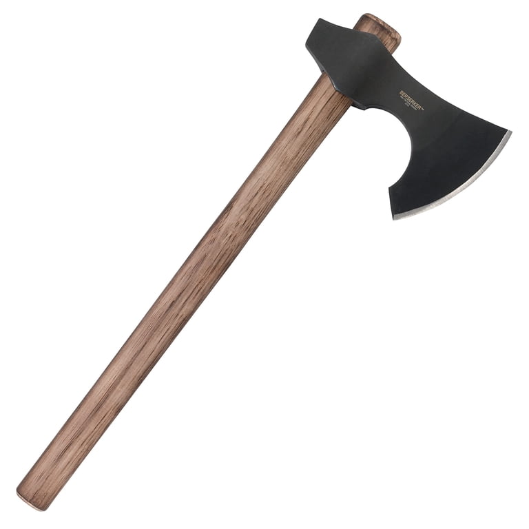 CRKT Berserker Outdoor Survival Axe, 1055 Carbon Steel, Plain Edge