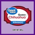 thumbnail image 3 of Queso Chihuahua Great Value Rebanado 400 g, 3 of 5