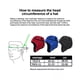 thumbnail image 3 of Wosthever Casco de esquí de costura profesional de poliéster para casco de seguridad de casco de esquí de cabeza definitiva Ropa Deportiva, Zapatos azul S(3-5 años), 3 of 5