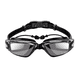 thumbnail image 1 of Kit De Gafas De Natacion Lab.G proteccion UV Y Recubrimiento Negro 4 en 1, 1 of 4