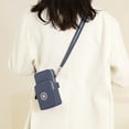 thumbnail image 2 of Twfbrm Small Crossbody Bag for Women, Oxford Cloth Cell Phone Purses with 3 Compartments, Lightweight Casual Shoulder Bag with Adjustable Strap, Mini Wallet Pouch for Travel Shopping Walking, 2 of 7