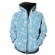thumbnail image 1 of Sudadera con capucha y cremallera para hombre, con estampado de copos de nieve de invierno, divertida, 3D, informal, de gran tamaño, unisex, de manga larga, estilo hip hop, primavera y otoño, 1 of 6