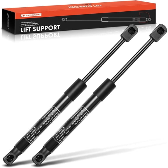 A-Premium Rear Tailgate Lift Supports Compatible with Ford Taurus 07-08 Mercury Montego 05-07 Sable 2008-2009 without Spoiler Set of 2