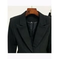 thumbnail image 5 of H QUALITY Newest 2025 Runway Designer Suit Set Wom's Career Fashion Single Button Blazer Flare Pants Suit, 5 of 6