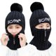 thumbnail image 3 of Gorros tejidos de invierno para mujer, gorro cálido de piel para invierno, gorro para mantener el calor con cremallera para mujer, Navidad Kuyhfg Bienvenido a Kuyhfg, 3 of 4