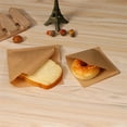thumbnail image 3 of 100Pcs Oil Proof White Paper Bag Sandwich Donut Disposable Takeaway Food Coated Greaseproof Fried Chicken Burger Packing, 3 of 6
