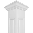 thumbnail image 5 of Ekena Millwork 8"W x 8'H Craftsman Classic Square Non-Tapered, Double Raised Panel PVC Column Kit, Crown Capital & Crown Base, 5 of 9
