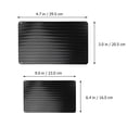thumbnail image 2 of Raindrops  2 Pcs Thaw Plate Easy-to-clean Defrosting Tray for Pork, 2 of 8
