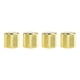thumbnail image 1 of 4Pcs Metal Electric Guitar Knobs Potentiometer Volume Tone Control for Bass Gold, 1 of 2