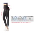 thumbnail image 2 of Pantalon de Yoga pour Femmes Rétro Rayé Côté Taille Haute Collants de Sport Entraînement Physique Course Cyclisme Collants Adaptés pour Gym Maison Rue, 2 of 8