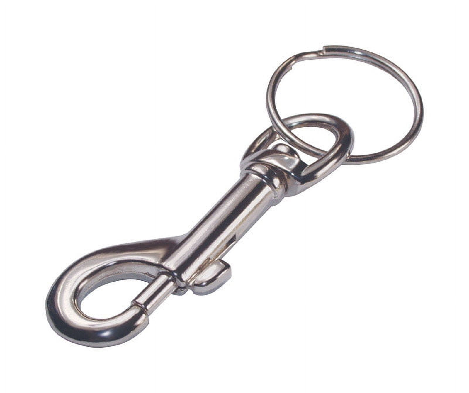 4PCS Swivel Clasp Keychain Clips – Lobster Claw Snap Hooks For DIY Crafts, Jewelry, Lanyards (Gold & Silver)