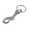 Hillman Nickel Belt Snap Key Ring