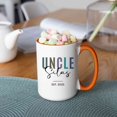thumbnail image 3 of Customizaholic Uncle Mug Personalized – Custom Name & Est. Year Coffee Cup – New Uncle Gift Idea, Pregnancy Announcement, Family Keepsake, 3 of 6