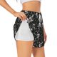 thumbnail image 1 of Balery Retro Skeleton Dancing On Halloween Party Pantalones cortos deportivos para mujer con forro y dos bolsillos, elásticos, para entrenamiento, gimnasio, yoga-Medium, 1 of 7