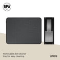 thumbnail image 2 of Umbra Udry Tapete de secado de vajilla, 2 of 6