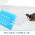 thumbnail image 3 of QUMIIRITY Turtle Terrarium 1Pcs Compact Design Plastic for Turtle Home Use, 3 of 8