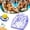 Purple, variant on 3-in-1 Inflatable Pool Lounge Chair, 2026 New Inflatable Lounge Sofa Pools for Adults with Cup Holder, U-Shaped Pool Float Recliner for Pool, Lake, Beach and Summer Parties