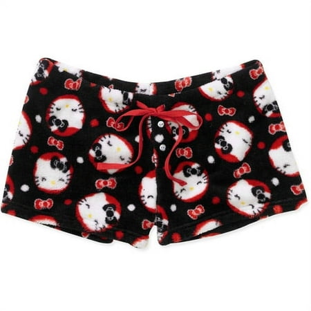 Hello Kitty - Juniors Plush Shorts