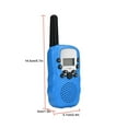 thumbnail image 2 of BallsFHK 1pcs Wireless Walkie-talkie Eight Channel 2 Way Radio Intercom 5KM Blue, 2 of 4