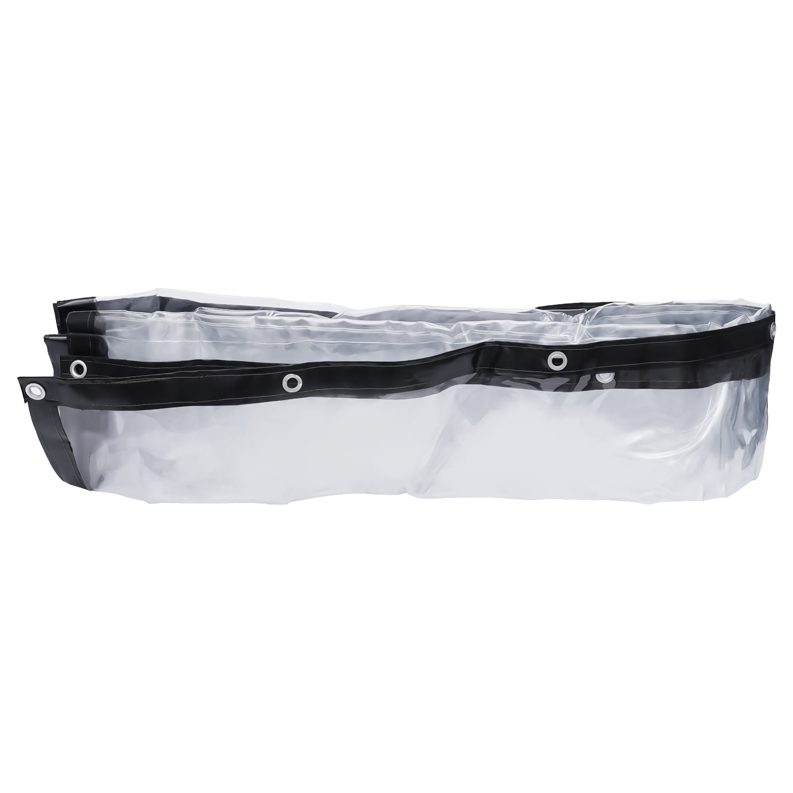 Wildnix Outdoor Waterproof Curtains, Clear PVC, Tear-Resistant, for Balconies and Windows