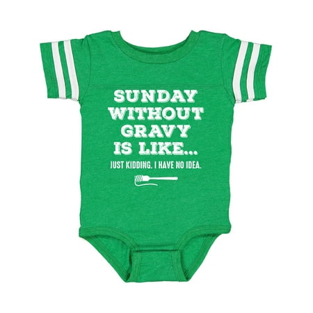 

Inktastic Sunday Without Gravy Gift Baby Boy or Baby Girl Bodysuit