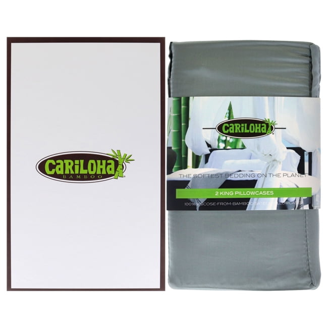 Cariloha Resort Bamboo Pillowcase Set Ocean MistKing 2 Pc