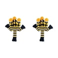 thumbnail image 2 of Yuarrent 3X Golf Club Knitting Head Cover Set portátil con cubiertas protectoras de números presenta accesorios para 1 3 5 Clubs amarillo Amarillo 2piezas Yuarrent CBP214033, 2 of 6