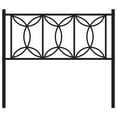 thumbnail image 2 of vidaXL Metal Headboard Black 39.4", 2 of 5