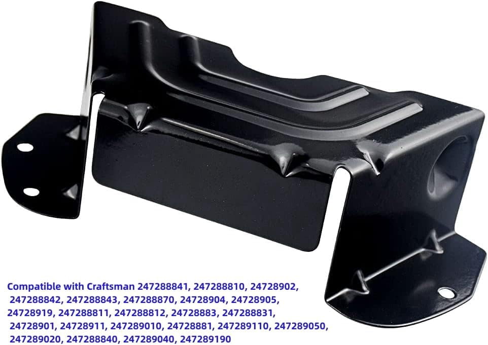 (2 Pack) 783-06424A-0637 Lawn Mower Parts 783-06424A Black Deck Belt Cover Fits 42" 46" Deck Spindle Pulley Belt Guard Cover Compatible with MTD &Troy-Bilt& Craftsma Stamped Deck 19B40012