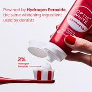 Colgate Optic White Advanced Sparkling White Toothpaste with 2% Hydrogen Peroxide, Mint, 2 Pack, 3.2 OZ