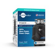 InSinkErator Power .75HP, 3/4 HP Garbage Disposal, Power Series EZ Connect Continuous Feed Food Waste Disposer