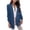 Navy, variant on Aboser Women's Long Blazers Lightweight Button Long Sleeve Cardigan Solid Color Button Jacket Work Office Cardigans