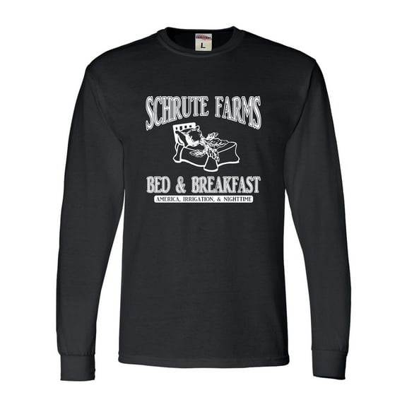 Adult Room Themes Schrute Farms Bed & Breakfast Long Sleeve T-Shirt