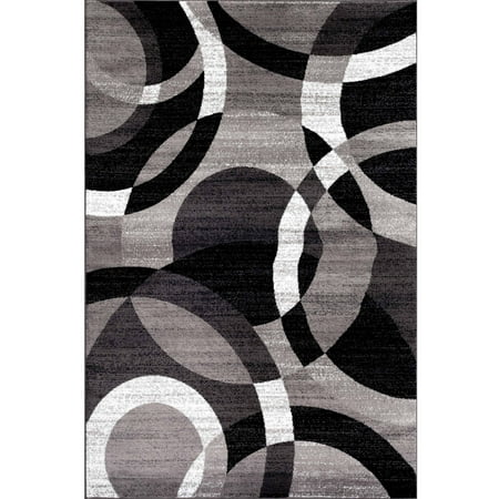 World Rug Gallery Contemporary Modern Circles Area (Best Selling Rum In The World)
