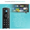 thumbnail image 2 of Voice Replacement Remote (3rd n) Fit for All Series-TVs Stick 4K Max/4K/Stick Lite & Cube, and Not for -TV, 2 of 4