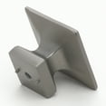 thumbnail image 2 of GlideRite 1-3/8 in. Modern Square Cabinet Knob, Graphite Gray - 5101-GPH, 1 Pack, 2 of 4