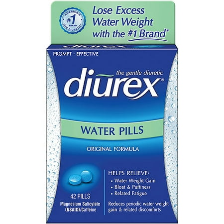 DIUREX Pills Formule originale de l'eau, 42ct