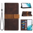 thumbnail image 1 of Nalacover for Samsung Galaxy A54 5G Wallet Case, Stylish PU Leather Card Slots Holder Flip Folio Cover with Kickstand Magnetic Clasp Soft Silicone Shockproof Protective Case for Samsung A54 5G,Brown, 1 of 6