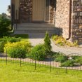 thumbnail image 5 of 16.5 in. X 12.6 in. Rustproof Metal Fence, No-Install One-Piece Garden Fence, Arched (45 pcs), 5 of 5