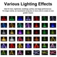 thumbnail image 2 of Luces LED RGBW 6 en 1 con cabezal móvil GNCNSHK, 6 brazos, 2 of 9