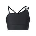 thumbnail image 2 of Manyakai Kids Girls Tankini Swimsuit Crop Tank Top and Bottoms Briefs 2Pcs Set Black&Hot Pink 10, 2 of 6