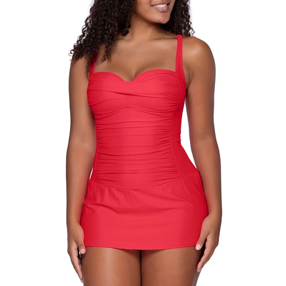 Sunsets Escape Swimwear Geranium Sienna Swim Dress
