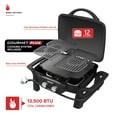 thumbnail image 4 of Nexgrill Fortress 2-Burner Portable Gas Grill & Griddle Combo with 263 SQ In Cooking Space, Easy Lift Handles, 13,500 BTU, 2-in-1 Small Tabletop Grill for Camping, Outdoor Cooking, and More 820-02005, 4 of 7