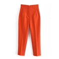 thumbnail image 2 of Mejora tu look con nuestros nuevos pantalones de pierna recta elásticos plisados adelgazantes, 2 of 5