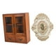 thumbnail image 4 of Gabinete de almacenamiento de madera Organizador de escritorio Organización Práctico Portátil Versátil Puerta doble, 4 of 9