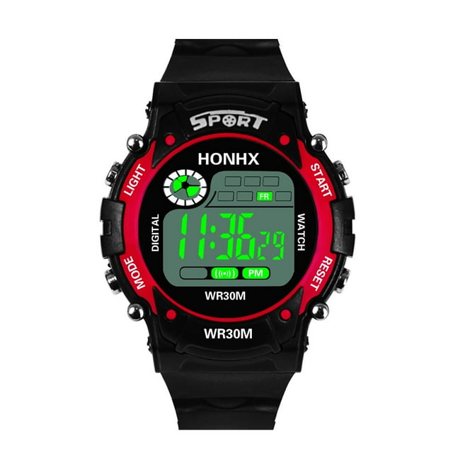 Montre-bracelet Sport Numérique à Quartz Analogique pour Hommes