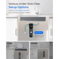 thumbnail image 5 of Waterdrop 10UA Under Sink Water Filter System, 8K Gallons High Chlorine Reduction Water Filtration System,Bad Taste & Odor, Under Counter Direct Connect to Kitchen Faucet, 5 of 10