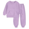 thumbnail image 5 of yboeqw Girls Clothes Fall Winter Outfits for Teen Girl Pullover Tops Pants Little Kids Girls Clothing Sets,Size 12-13 Years, 5 of 6