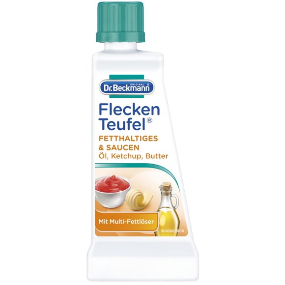 DR. BECKMANN Stain Devil: Fat, Oil & Sauces/Ketchup remover (50ml / 1.7fl oz Bottle)